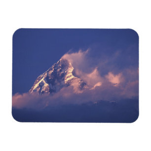 Azië, Nepal. Machhapuchhare Magneet