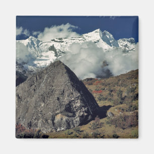 Azië, Nepal, Sagarmatha NP. Een boeddhistisch gebe Magneet