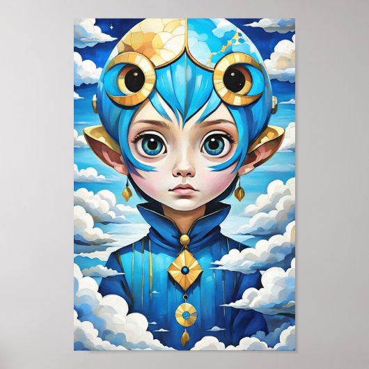 Azië Poster (Voorkant)