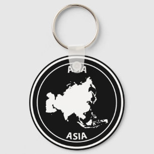 Azië Sleutelhanger