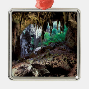 Azië, Thailand, nationaal park Phangnga Bay Metalen Ornament