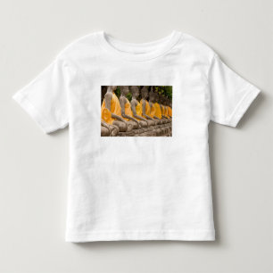 Azië, Thailand, Siam, Boeddha's bij Ayutthaya Kinder Shirts