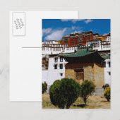 Azië, Tibet, Lhasa, Potala Palace, ook bekend als Briefkaart (Voorkant / Achterkant)