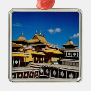 Azië, Tibet, Lhasa, Potala Palace, ook bekend als  Metalen Ornament