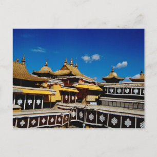 Azië, Tibet, Lhasa, Potala-paleis ook bekend als R Briefkaart