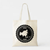 Azië Tote Bag (Achterkant)