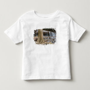 Azië, Waterval aan de grens tussen Thailand Kinder Shirts