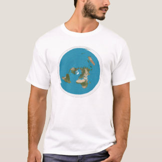 Azimuthal Equidistant-kaart T-shirt