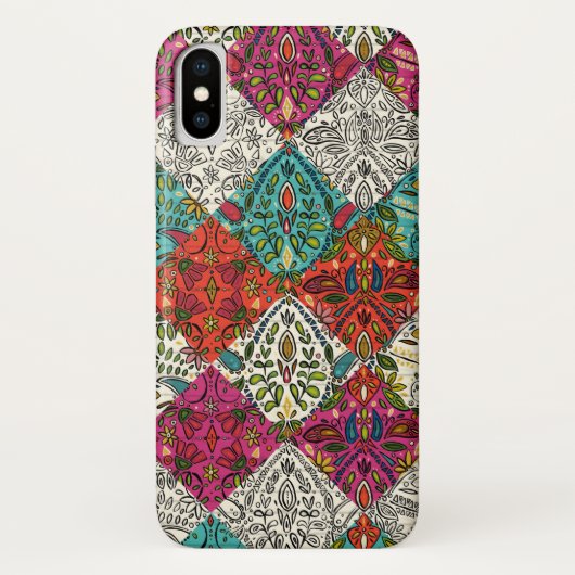 aziza patchwork Case-Mate iPhone case (Achterkant)