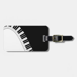 Aziza-toetsenbordinstrumenten Bagagelabel