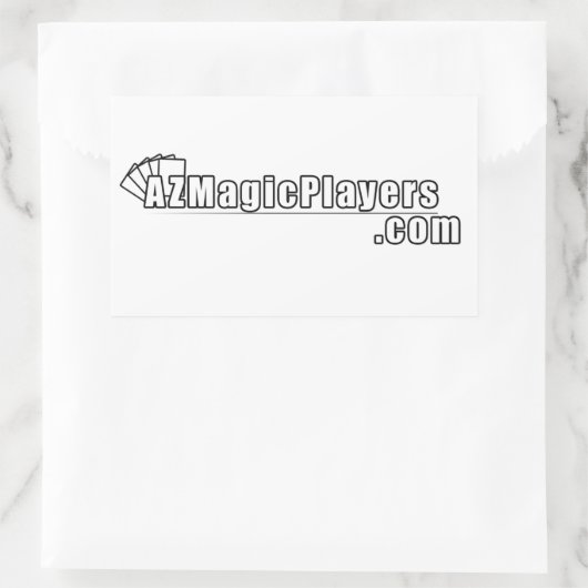 AZMagicPlayers.com Sticker (Tas)