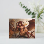 Azmodeus Dark Angel "Demon", Briefkaart (Staand voorkant)