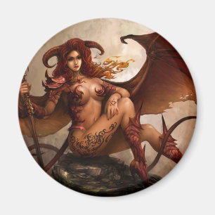 Azmodeus Dark Angel "Demon", Magnet Magneet