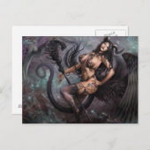 Azmodeus Dark Angels "Helchen", Carte postale (Devant / Derrière)