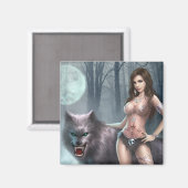 Azmodeus Lycan Queen, aimant (Recto/Verso)