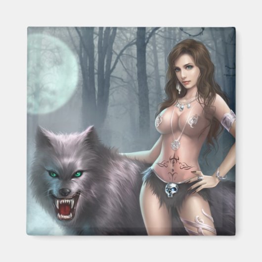 Azmodeus Lycan Queen, aimant (Devant)