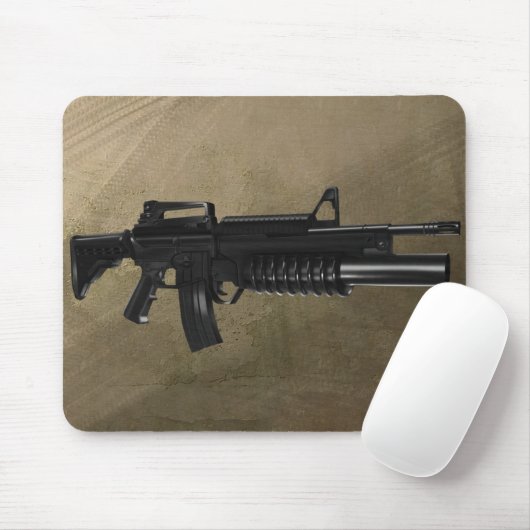 Azmodeus M16, tapis de souris (Avec souris)