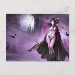 Azmodeus Vampire Queen, Briefkaart