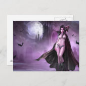 Azmodeus Vampire Queen, Carte postale (Devant / Derrière)