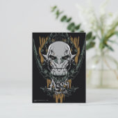 Azog de Defiler Briefkaart (Staand voorkant)