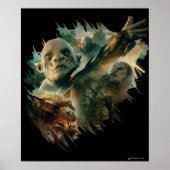 Azog, Narzug en Bolg Graphic Poster (Voorkant)