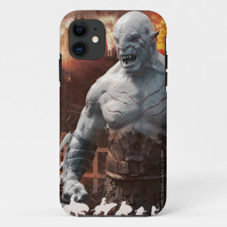 Azog & Orcs Silhouette Graphic iPhone 11 Hoesje