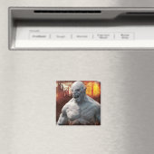 Azog & Orcs Silhouette Graphic Magneet (Insitu (Vaatwasser))