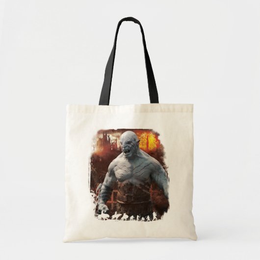 Azog & Orcs Silhouette Graphic Tote Bag (Voorkant)