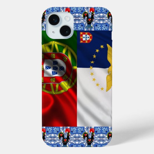 Azoren design Case-Mate iPhone case (Achterkant)