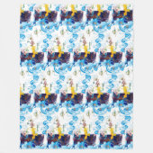 Azoren design fleece deken (Voorkant)