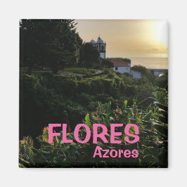 Azoren: Flores Panoramic Kitchen Magnet Magneet