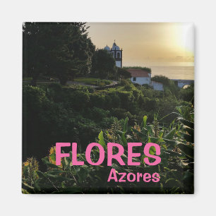 Azoren: Flores Panoramic Kitchen Magnet Magneet