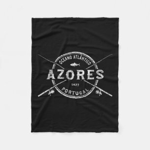 Azoren Geviste snijstaafjes Fleece Deken