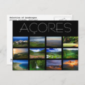 Azoren Landscapes Briefkaart (Voorkant / Achterkant)