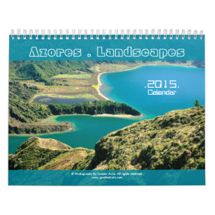 Azoren Landscapes Fotografie 2015 Agenda Kalender
