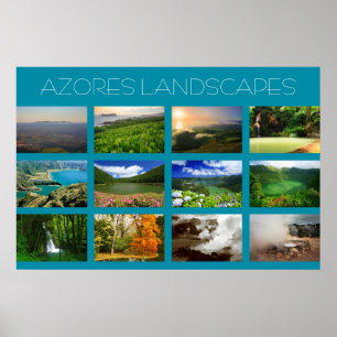 Azoren Landscapes Poster