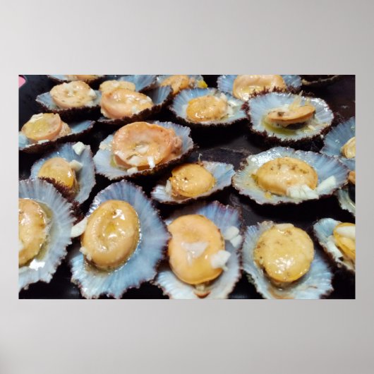 Azoren "lapas"-limpets poster (Voorkant)