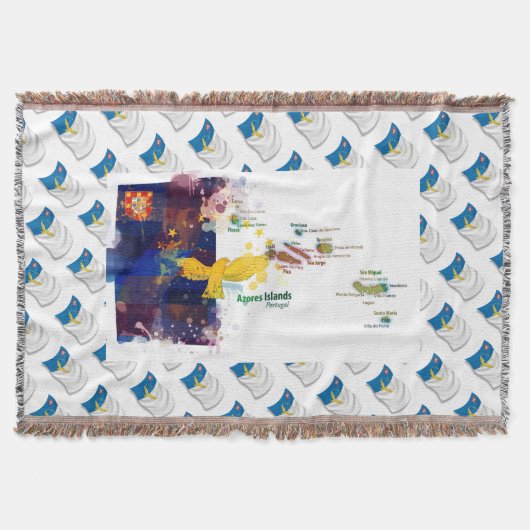 Azoren, Portugal Deken (Voorkant)