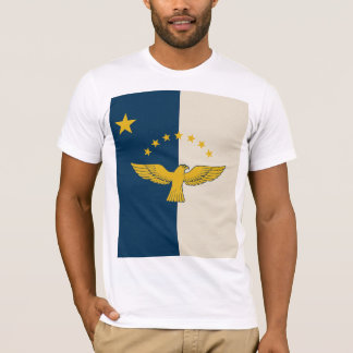 Azoren Portugal Vlag-geïnspireerd T-shirt – Island