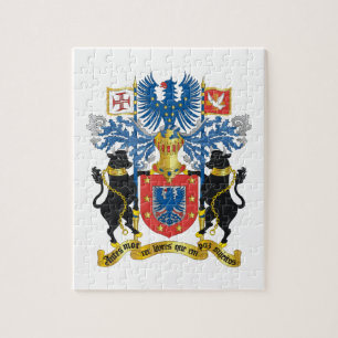 Azoren (Portugal) Wapenmunt Legpuzzel