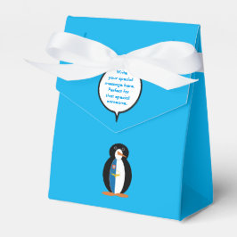Azoren praten Ms Penguin gepersonaliseerd Bedankdoosjes