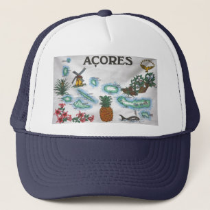 Azoren souvenir trucker pet