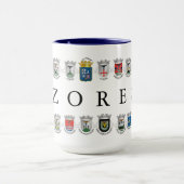 Azoren Towns Coat Arms Mok (Midden)