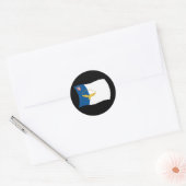Azoren Vlag Sticker (Envelop)