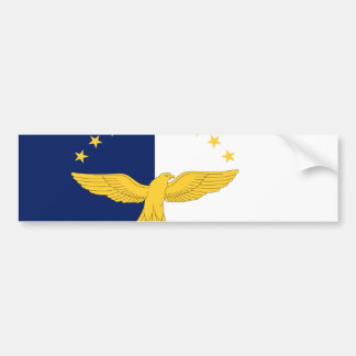 Azores Flag Bumpersticker