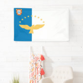 Azores Flag Spandoek (Insitu)