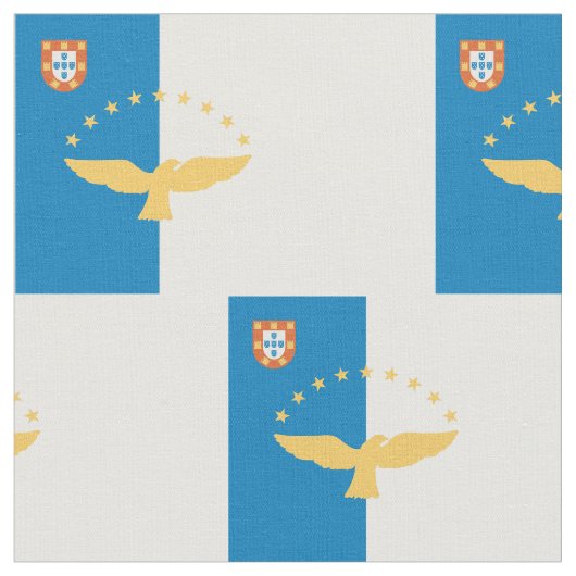 Azores Flag Stof (Close Up)