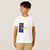 Azores Flag T-shirt (Voorkant volledig)