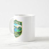 Azores Portugal Travel Badge Mug – Scenic Lagoa da (Devant gauche)
