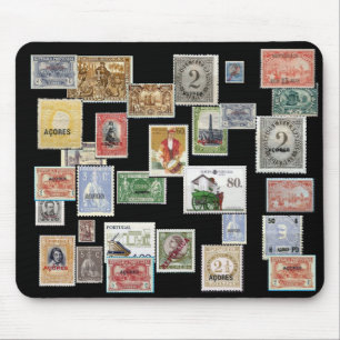 AZORES - Postage Stamp Mousepad Muismat